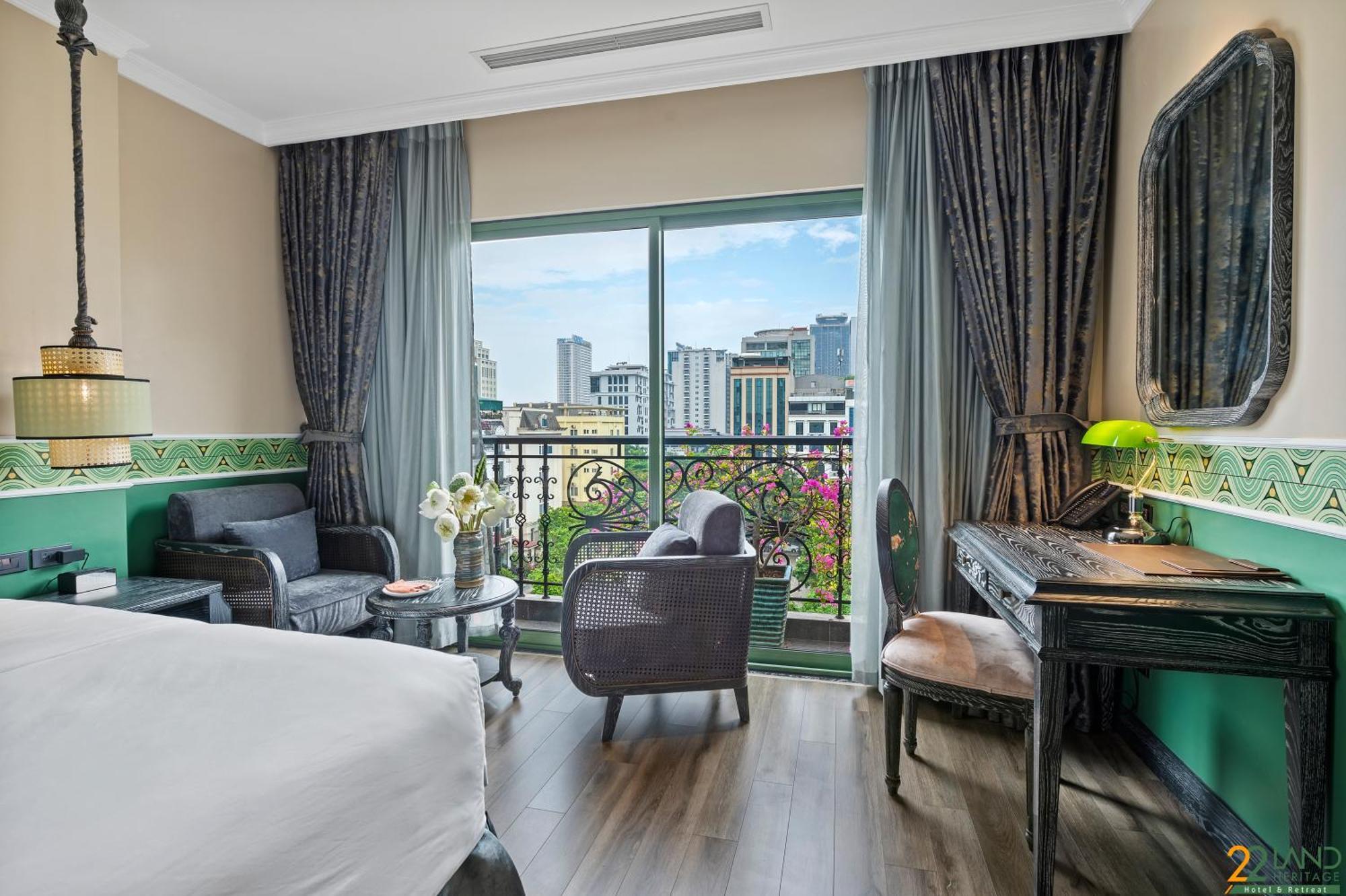 22Land Heritage Hotel & Retreat 河内 外观 照片