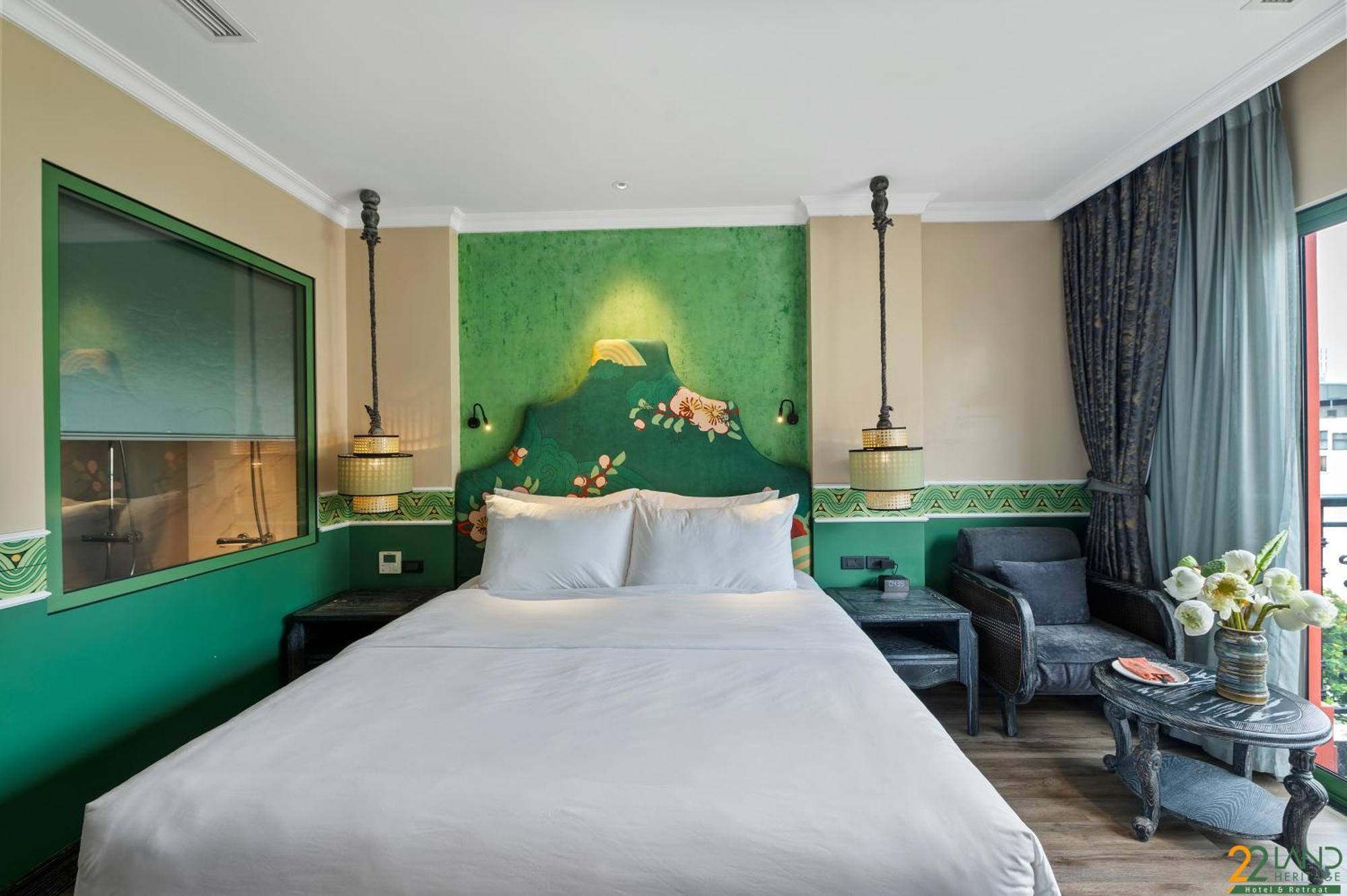 22Land Heritage Hotel & Retreat 河内 客房 照片